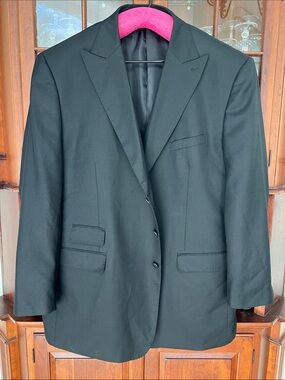 Super 150's Wool , Tailored by Apollo King for Big & Tall Gentlemen